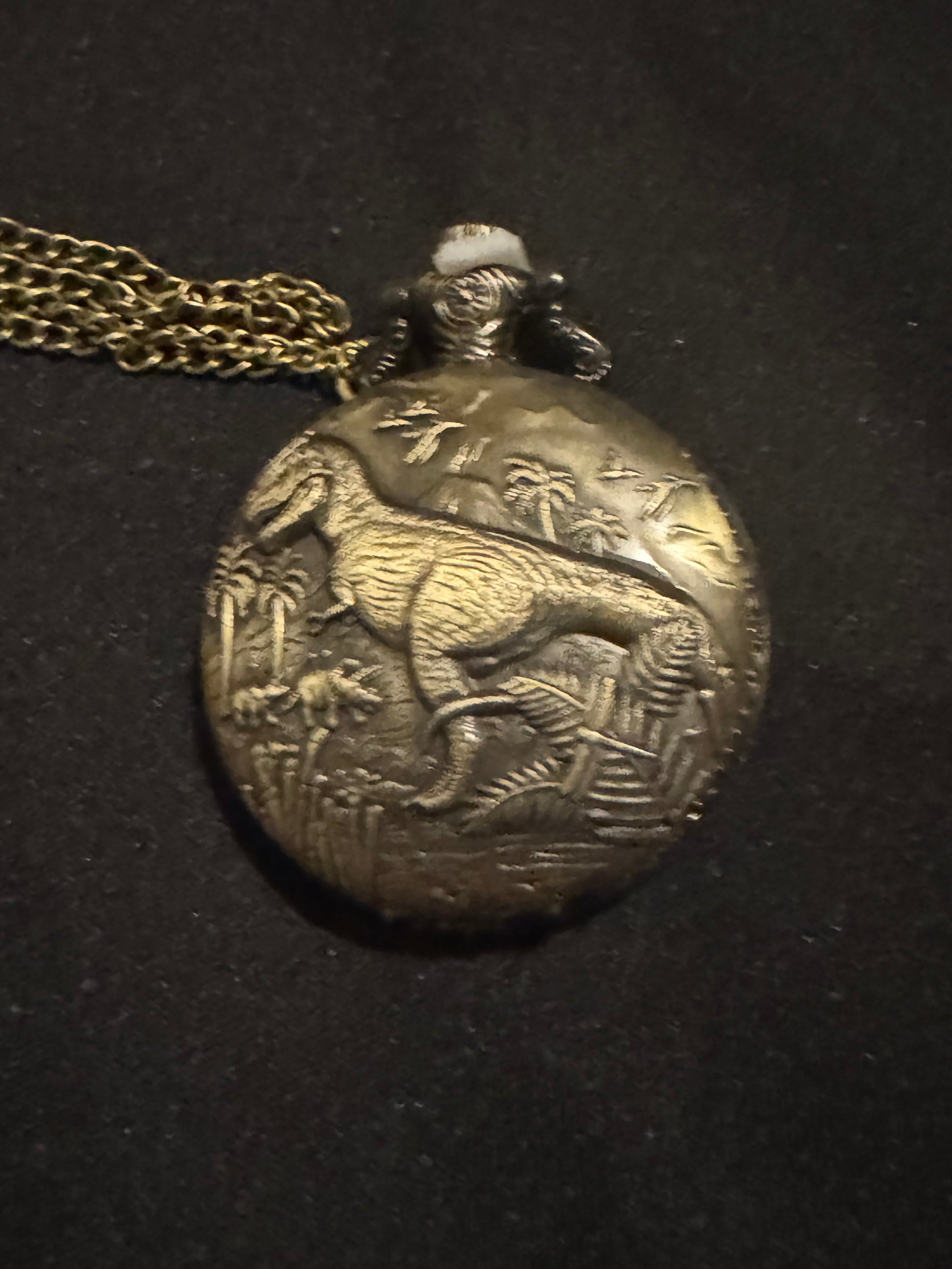 Dinosaur Vintage Pocket Watch