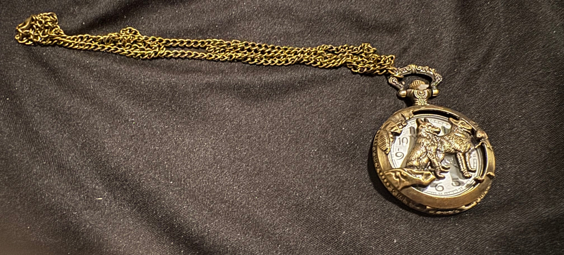 Fox Family Antique style pocket watch